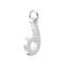 12 Pack: Sterling Silver Number Charm by Bead Landing™